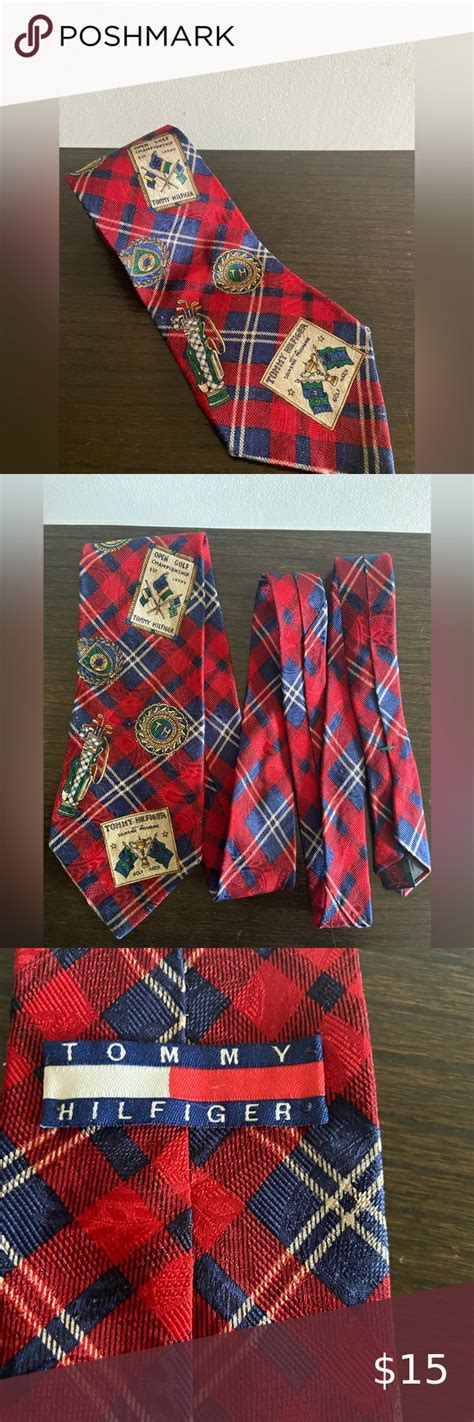 tommy hilfiger golf tie.